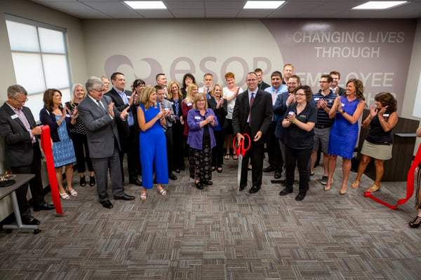 ESOP Partners_after ribbon cutting 7.10.19